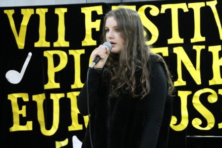 Uczestniczka VII Festiwalu Piosenki Europejskiej